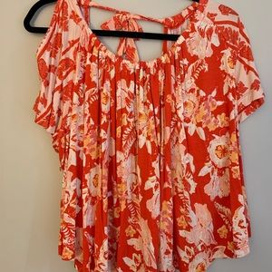 free people colorful top